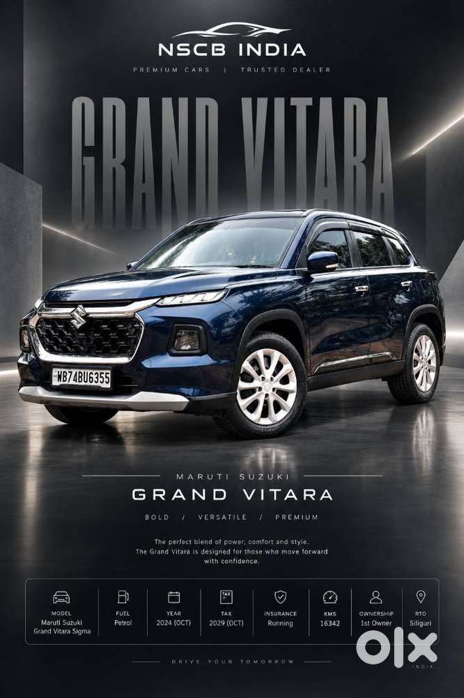 Maruti Suzuki Grand Vitara 1.5 Sigma Smart Hybrid, 2024, Petrol