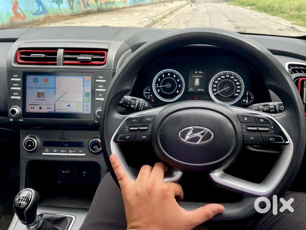 Hyundai Creta Petrol Sunroof 8/2023 S+ Knight Edition Best From Seltos