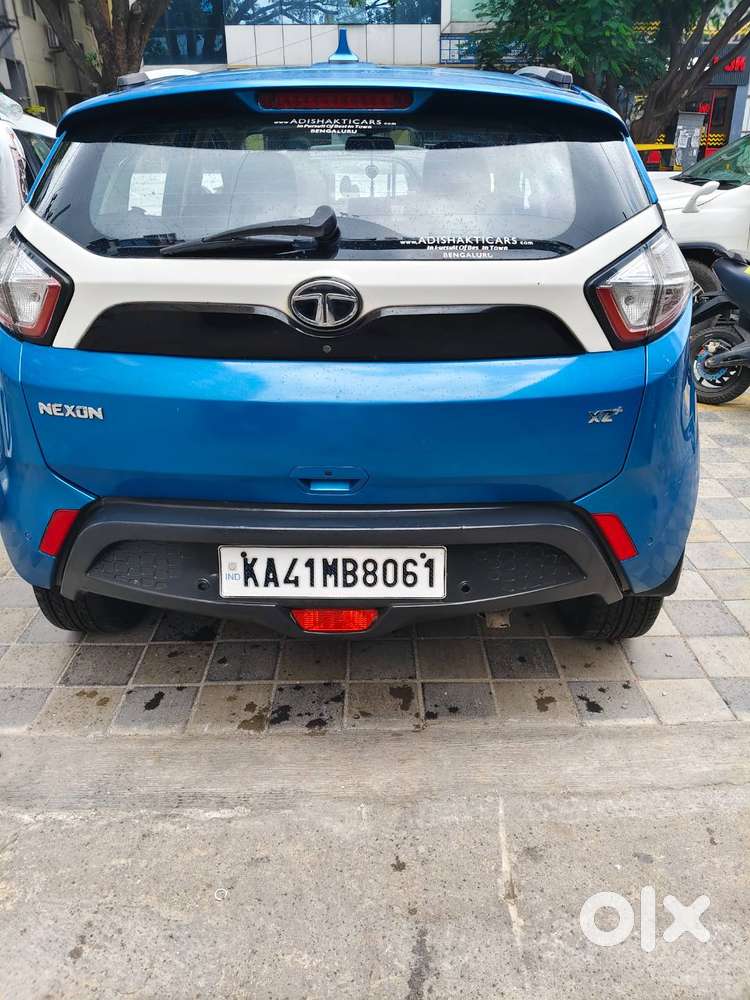 Tata Nexon Xz Plus Blue Colour