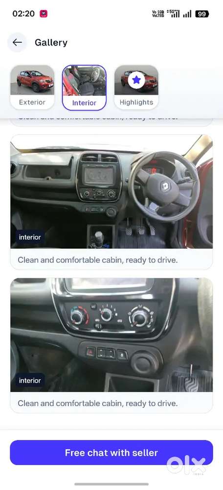 Renault Kwid 1.0 Rxt 2018