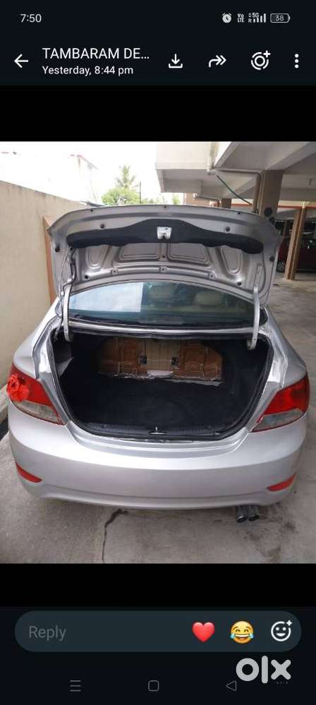 Hyundai Verna Fluidic 1.6 Crdi Sx Opt, 2011, Diesel