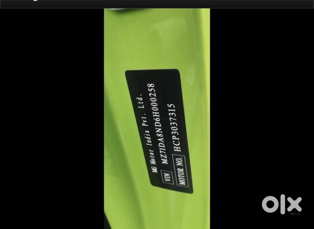 Mg Comet Ev Plush, 2023, Electric