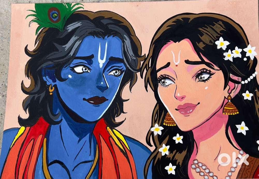 Hand made panting