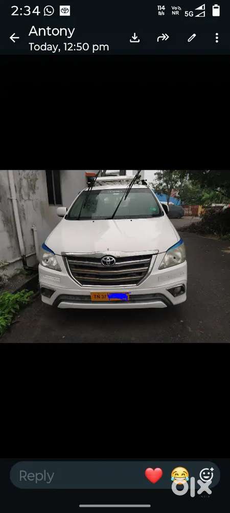 Toyota Innova 2.5 Gx 2016
