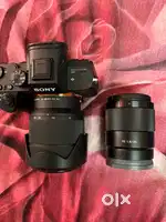 Sony A7 3 camera with lens