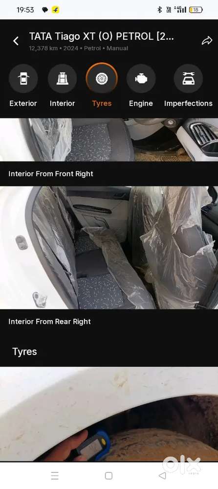 Tata Tiago 2024 Petrol Good Condition Bh Number Car