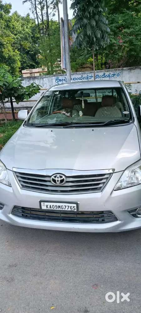 Toyota Innova Diesel 2012 Fourth Owner