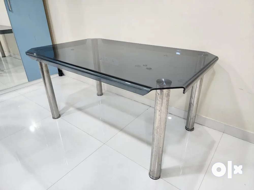 Glass Dining Table Buy Sell Used Sofa Dining in Hyderabad OLX