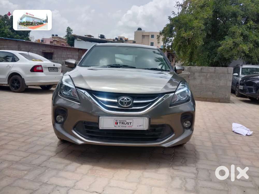 Toyota Glanza V Cvt, 2021, Petrol