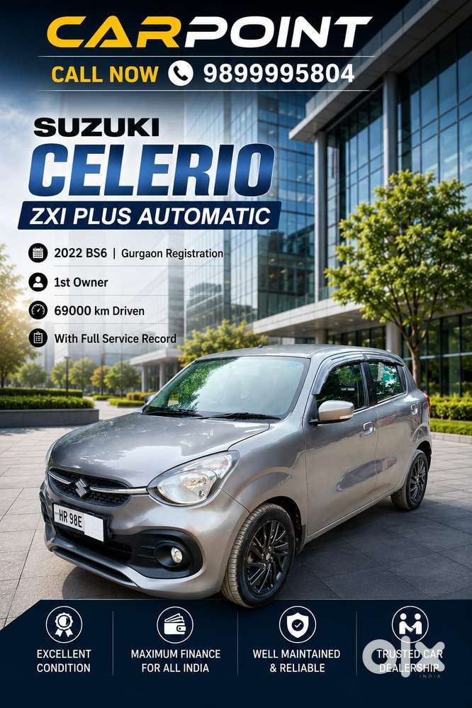 Maruti Suzuki Celerio Zxi Plus Amt, 2022, Petrol