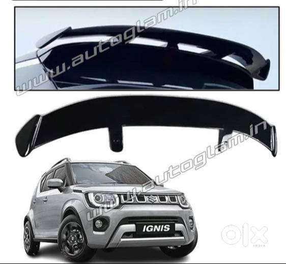 Rear Spoiler For Ignis Swift Baleno And Can Fit On Many Other Cars.