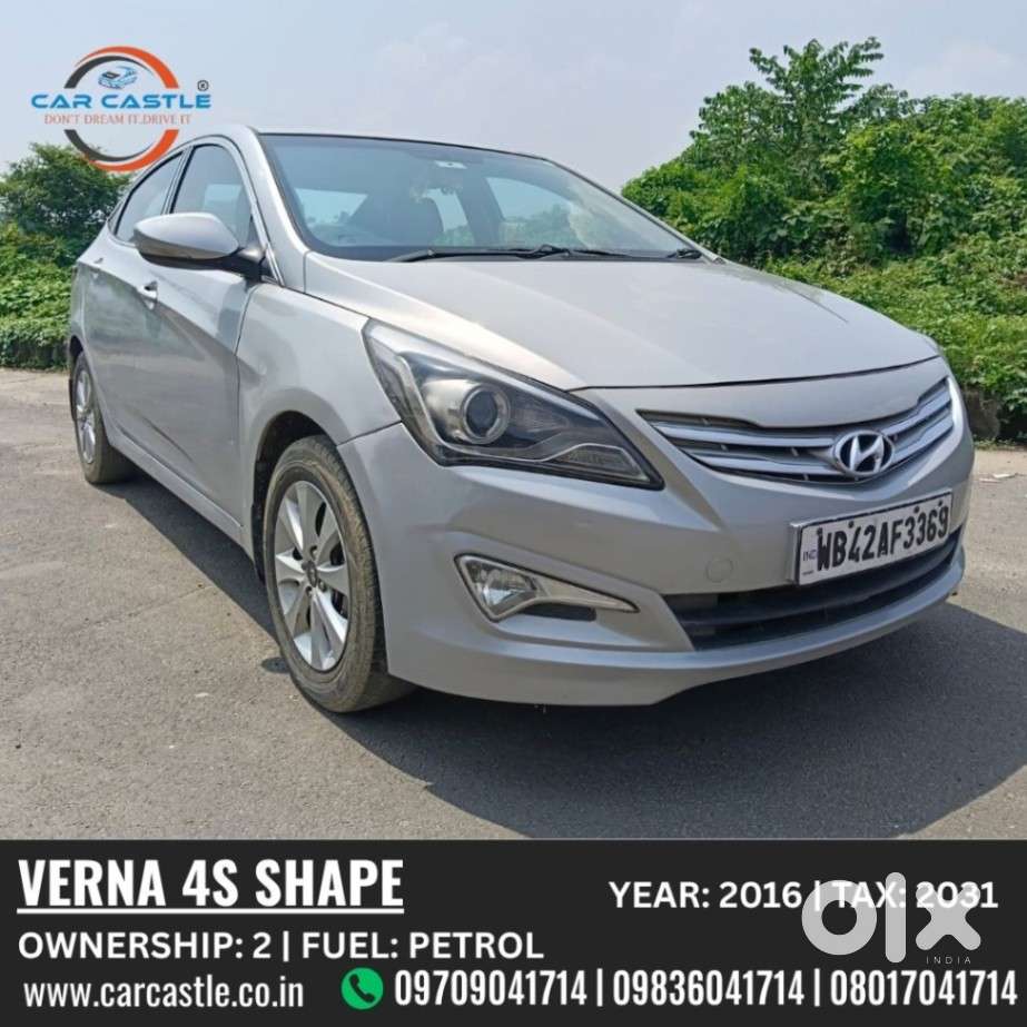 Hyundai Verna [ ] Fluidic 4s 1.6 Vtvt S, 2016, Petrol