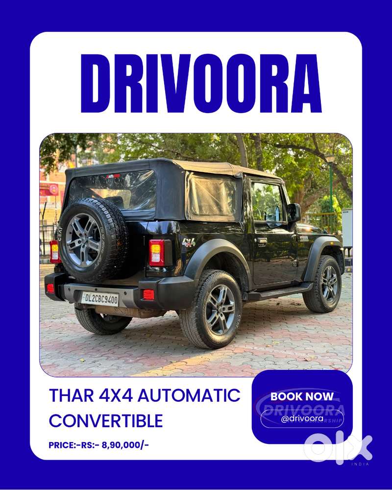 Model: Thar 4x4 Automatic Convertible