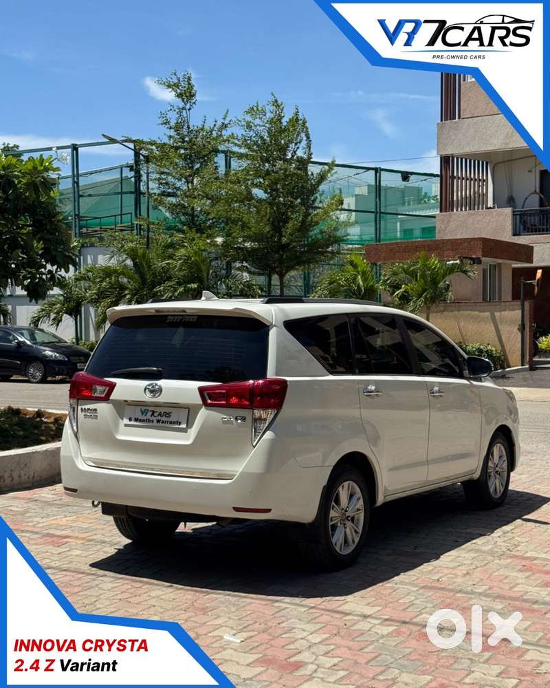 Toyota Innova Crysta Zx 2.4 Diesel 7 Seater, 2021, Diesel