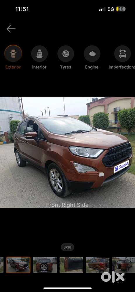 Ford Ecosport 2018 Petrol Well Maintained