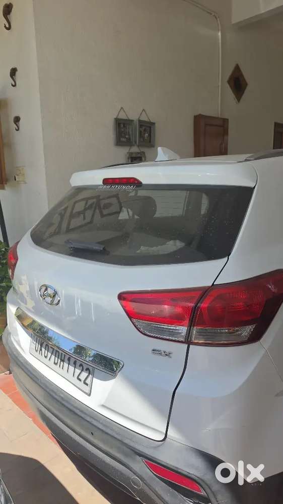 Creta Single Owner(army Officer) Excellent Condition. White Colour