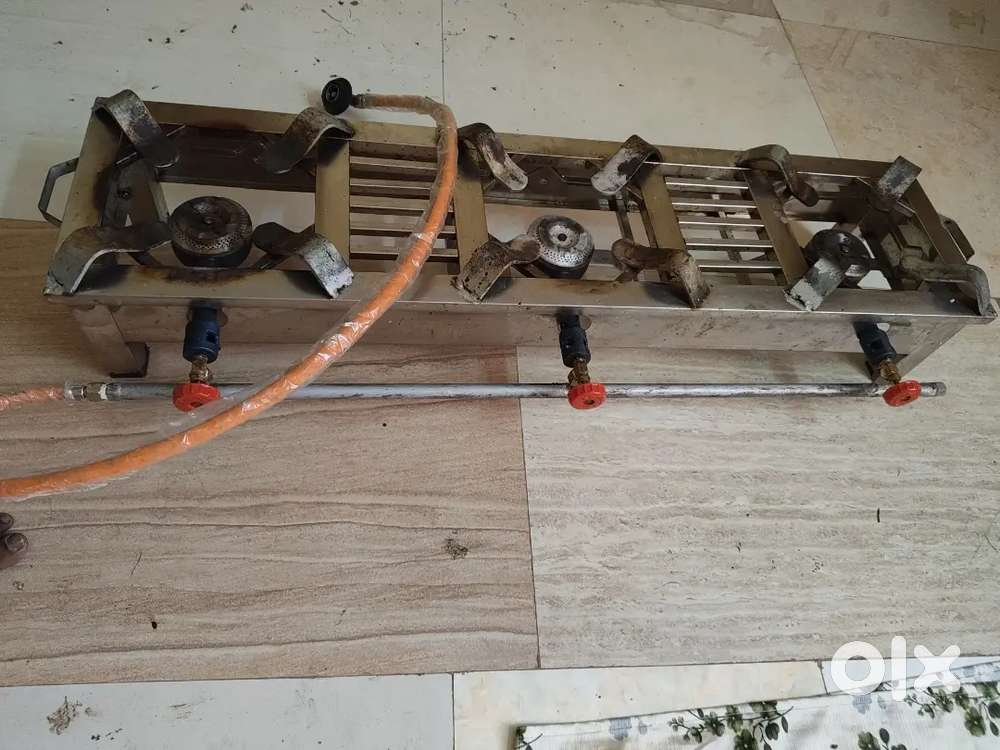 3 burner stove