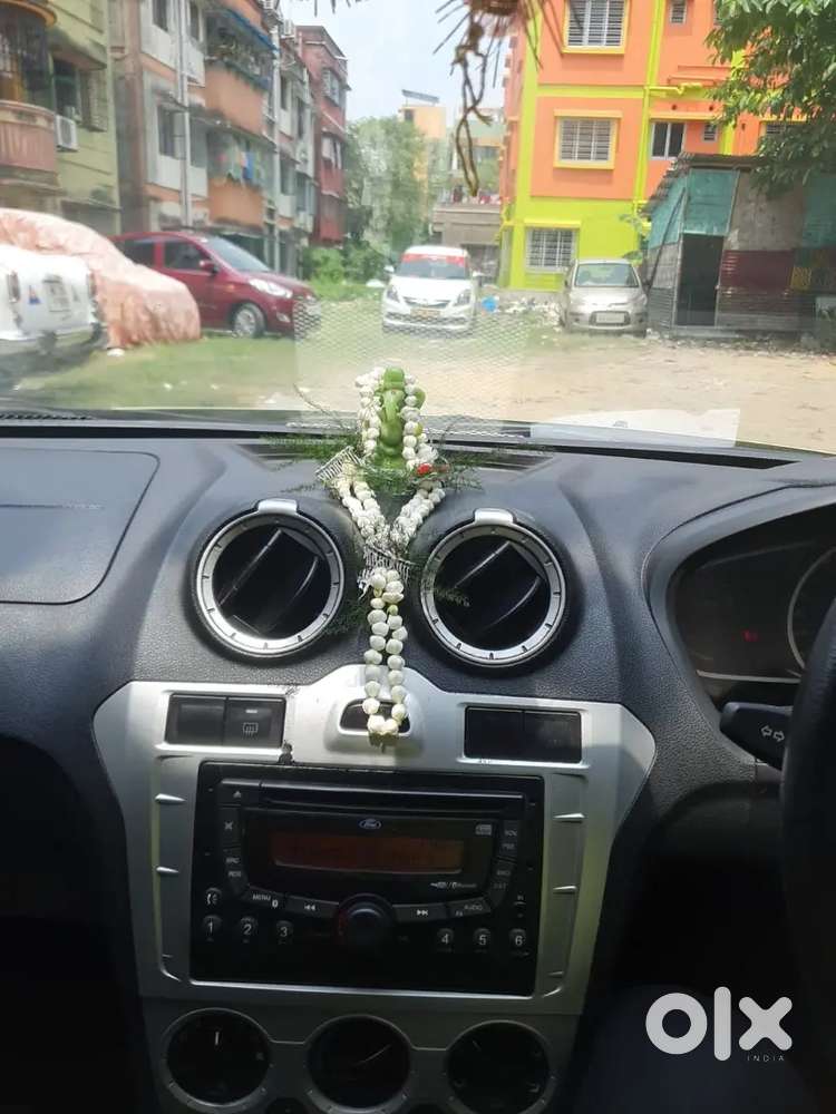 Well-maintained 2012 Ford Figo Titanium (green)  Dual Airbags & Abs