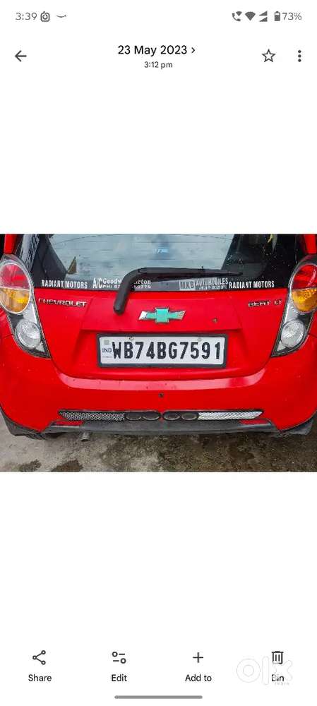 Chevrolet Beat Lt 2011