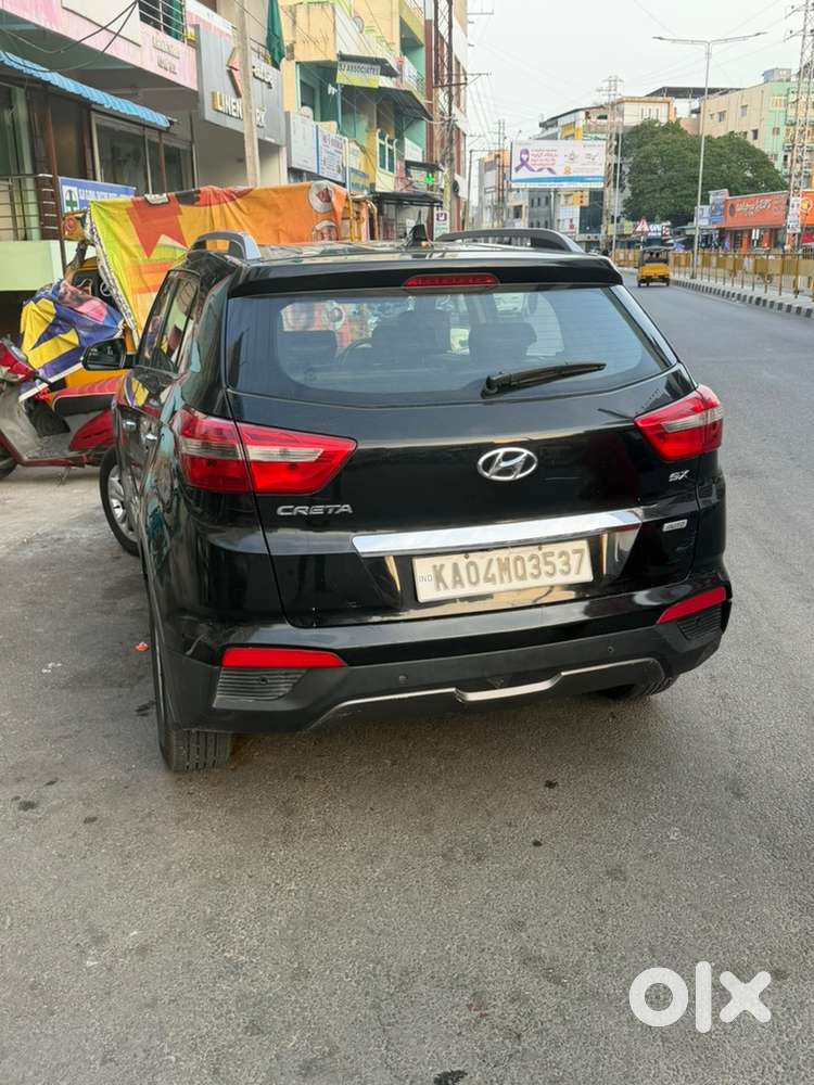 Hyundai Creta Diesel 2015 Very Well Maintained Black Colour For Sale