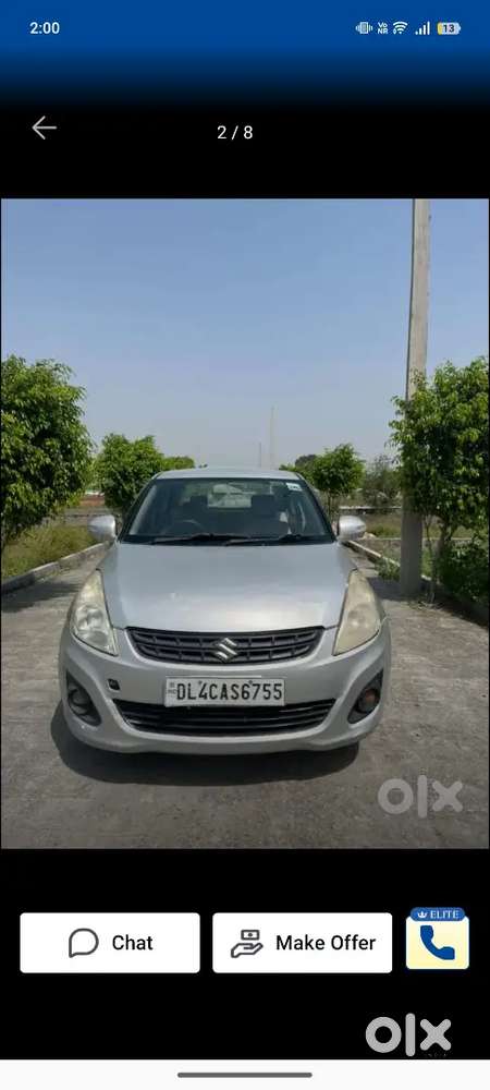 Maruti Dzire 2014 Cng