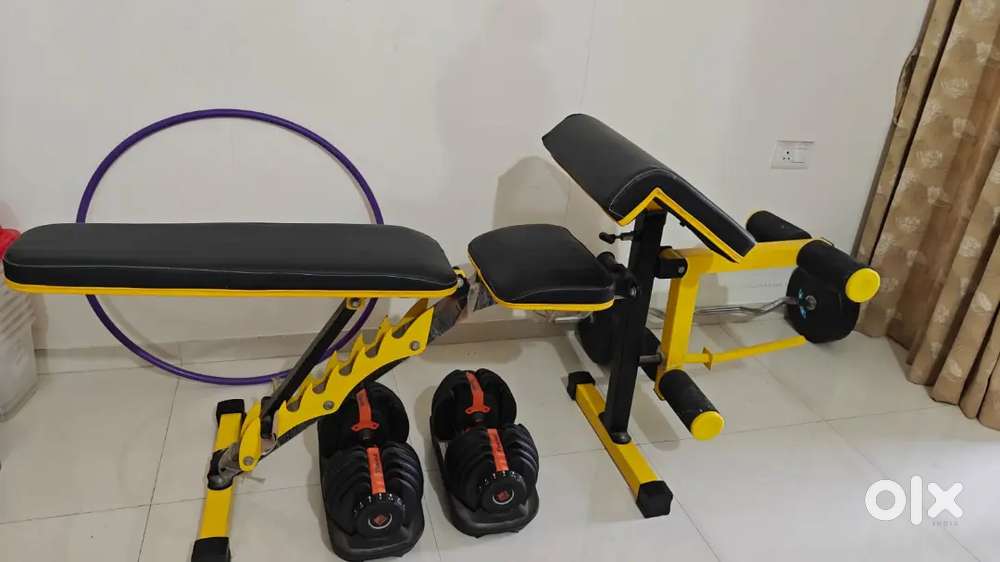 Gym bench 3in1 and 3 Seater sofa for Sale