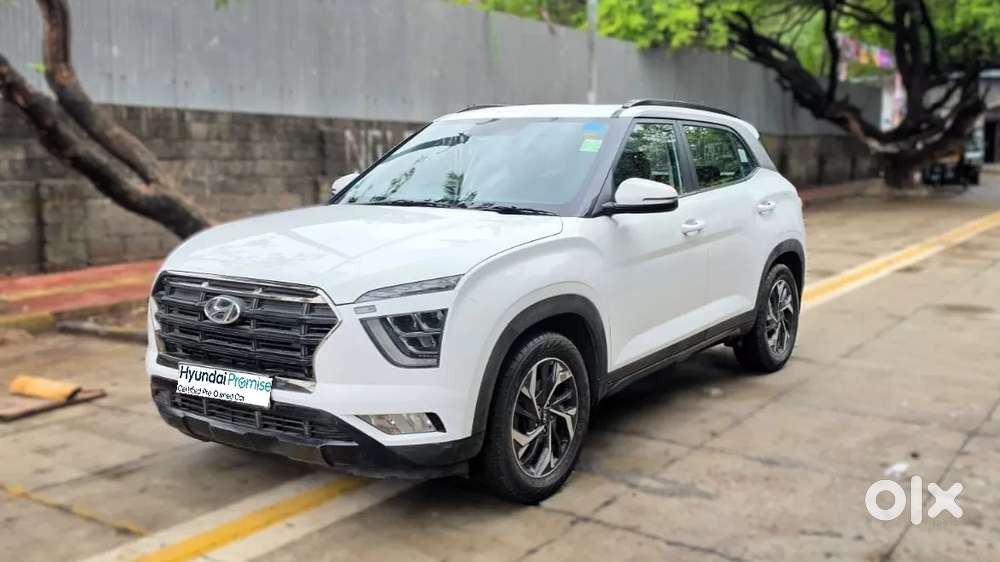 Hyundai Creta 1.4 Sx (o) Turbo Petrol Dct, 2022, Petrol