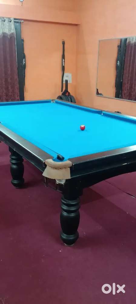 Snooker and pool tables available
