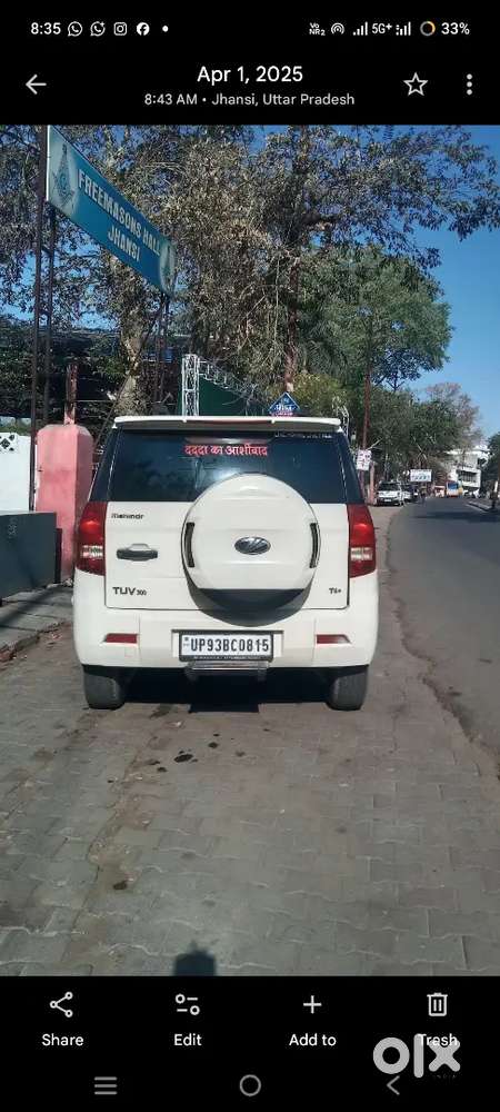 Mahindra Tuv 300 2018 Diesel 95000 Km Driven