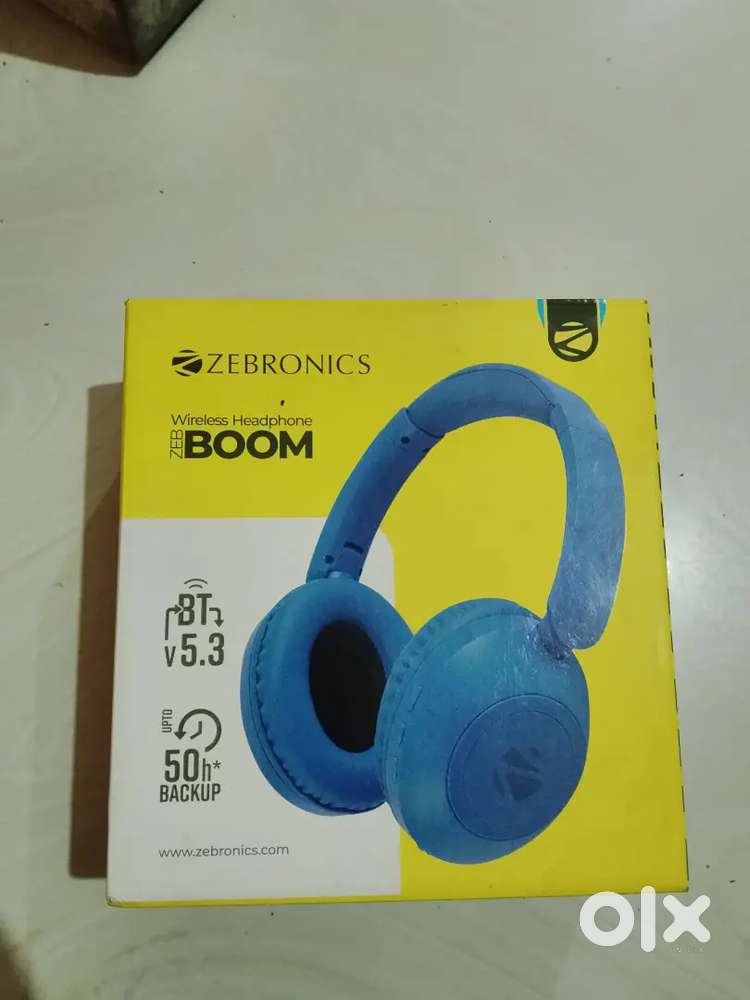 Zebronics ZEB-Boom Wireless Headphone | Like New | Bluetooth 5.3