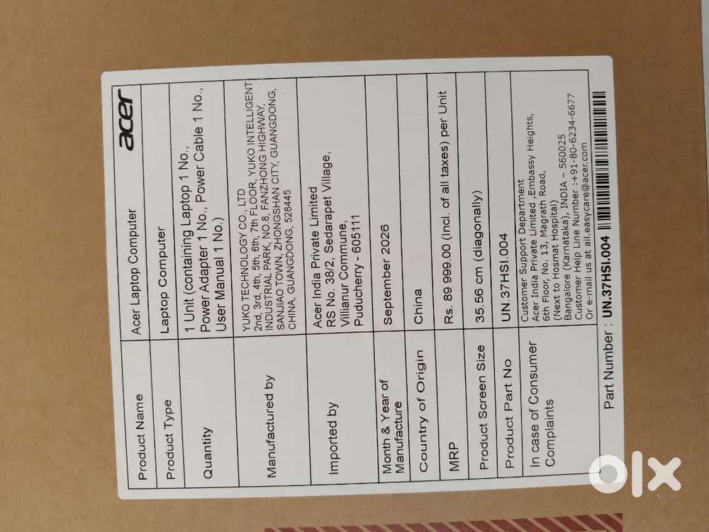 New buy laptop