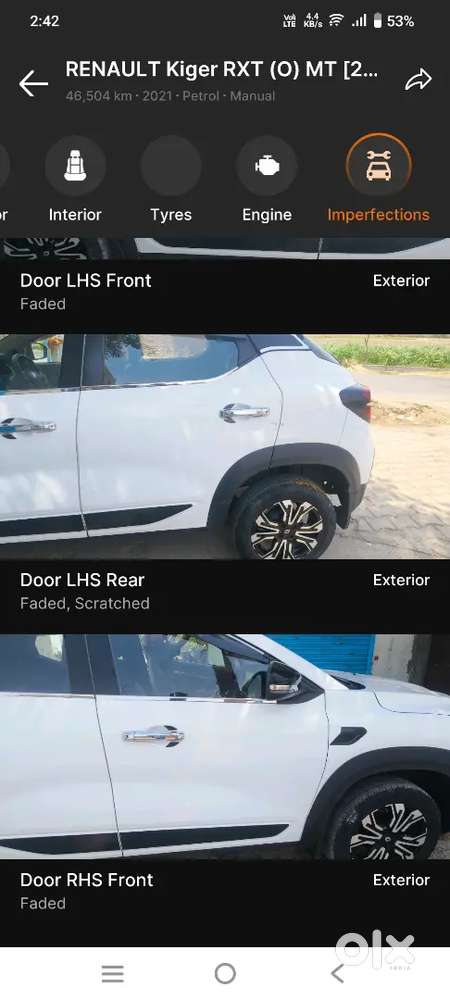 Renault Kiger 2022 Petrol 45000 Km Driven
