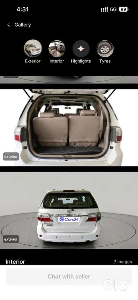 Toyota Fortuner 2011 Diesel 203052 Km Driven