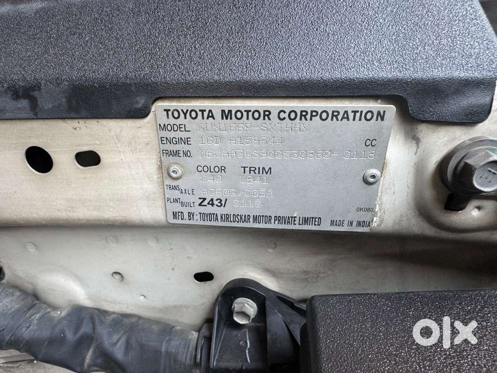 Toyota Fortuner 4x2 At 2.8 Diesel, 2018, Diesel