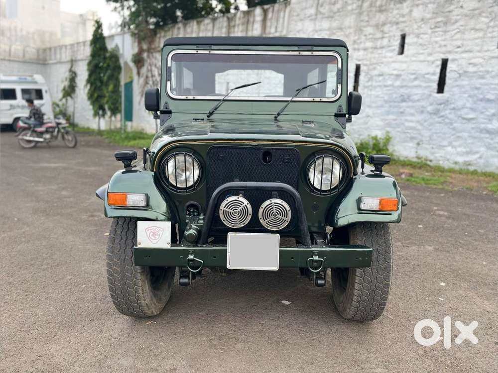 Excellent Mahindra Mm550 4x4 Army Jeep, 2000, Power Steering