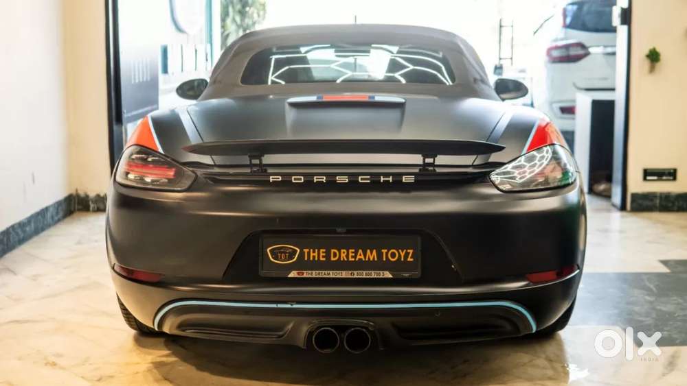 Porsche 718, 2017, Petrol