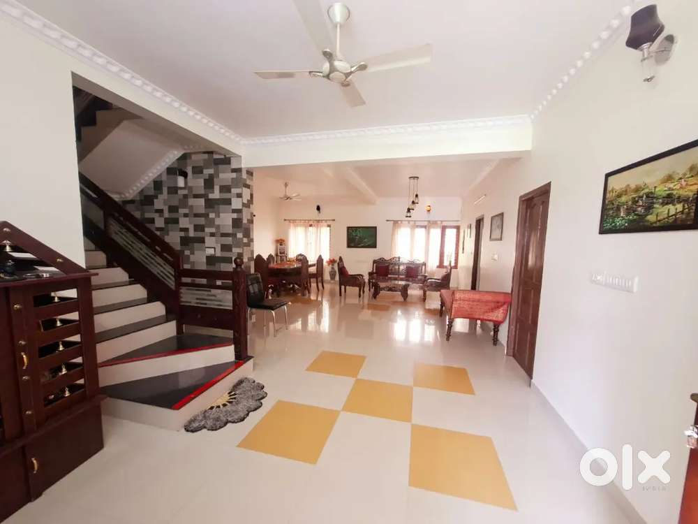 At Peyad 3BHK independent fully furnished house for rent