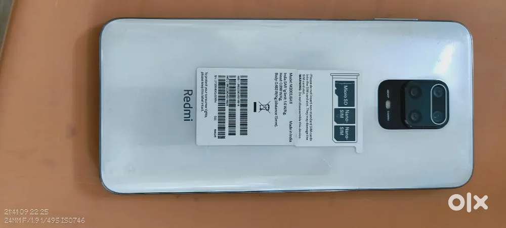 Redmi note 9 Pro 4 ram 64 rom