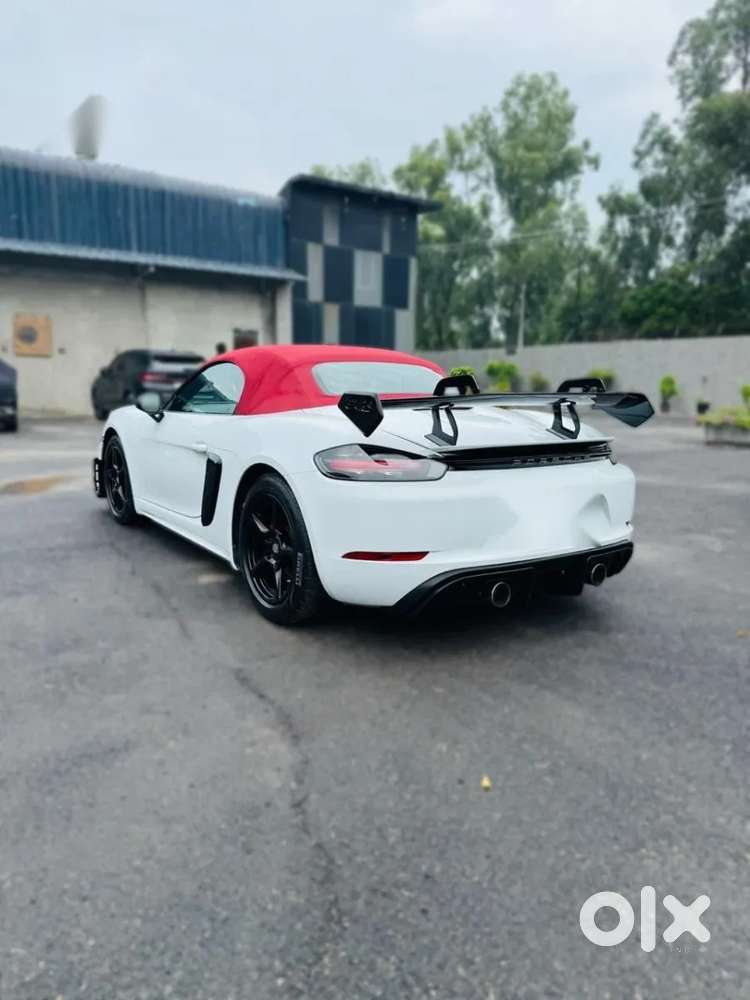 Porsche 718, 2018, Petrol