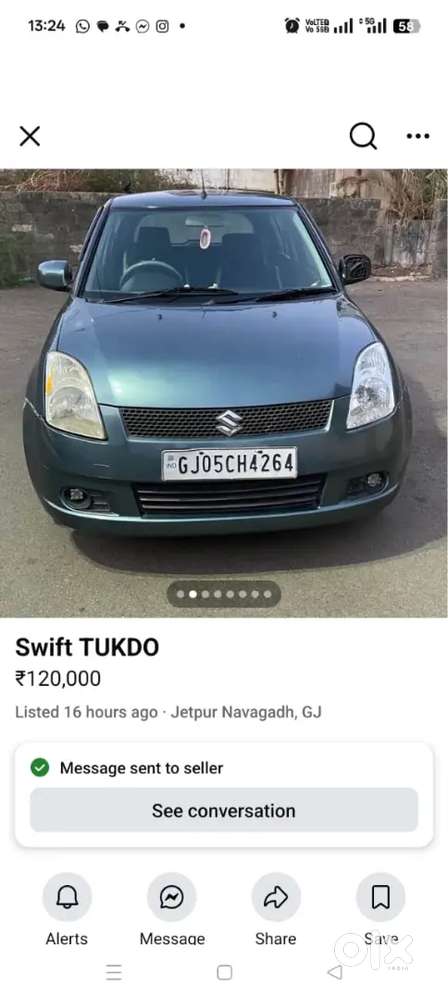 Maruti Suzuki Swift 2007 Cng & Hybrids 98000 Km Driven