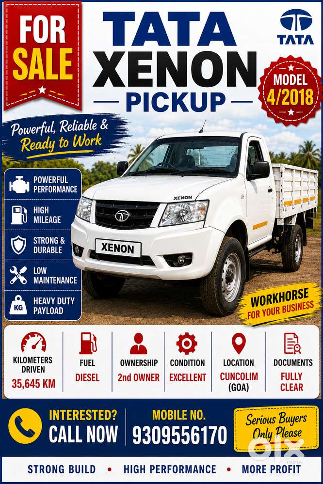 Tata Xenon Dicor Pickup Bs-4