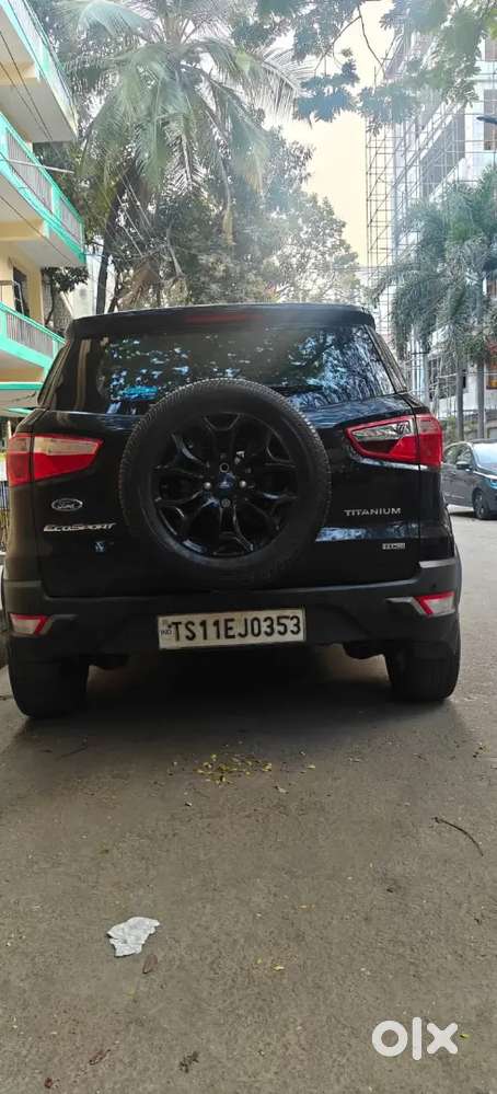 Ford Ecosport 1.5 Petrol Titanium At Bsiv Panter Black