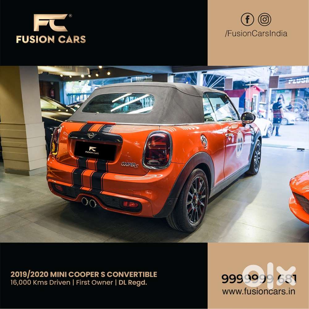 Mini Cooper Convertible S, 2020, Petrol