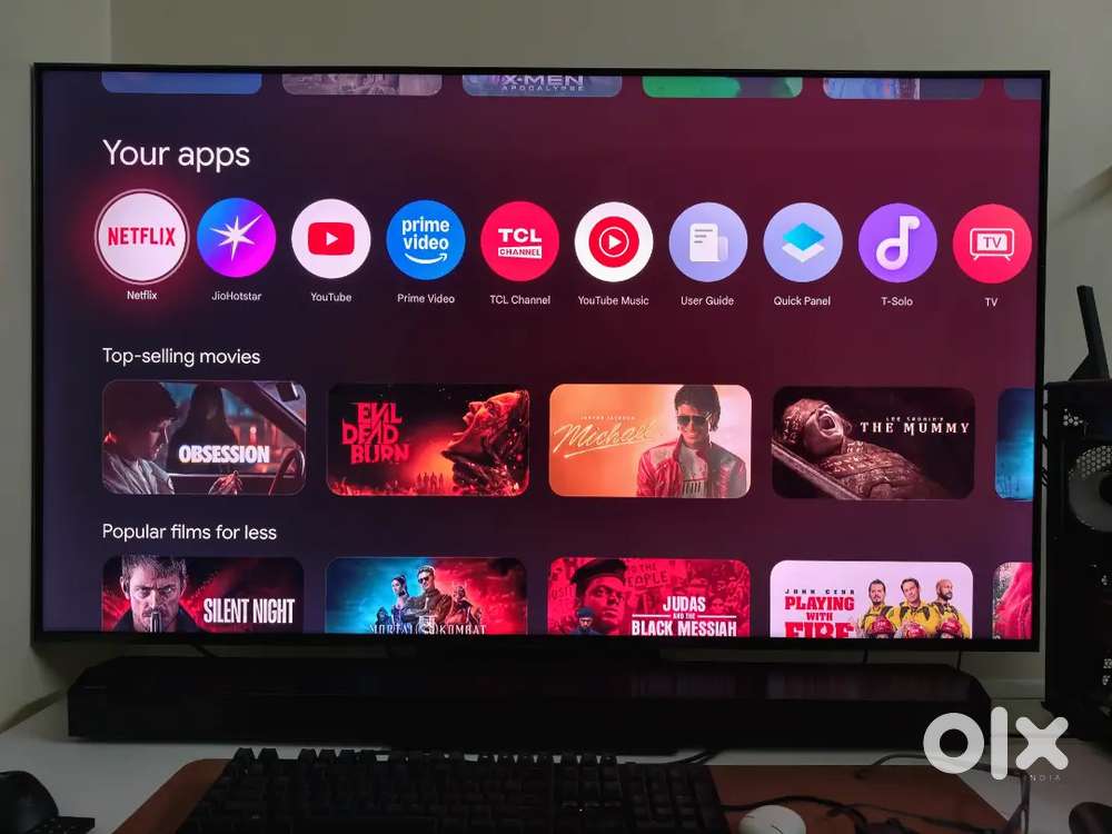 TCL C7L 55 inch Ultra HD (4K) Mini LED Smart Google Tv