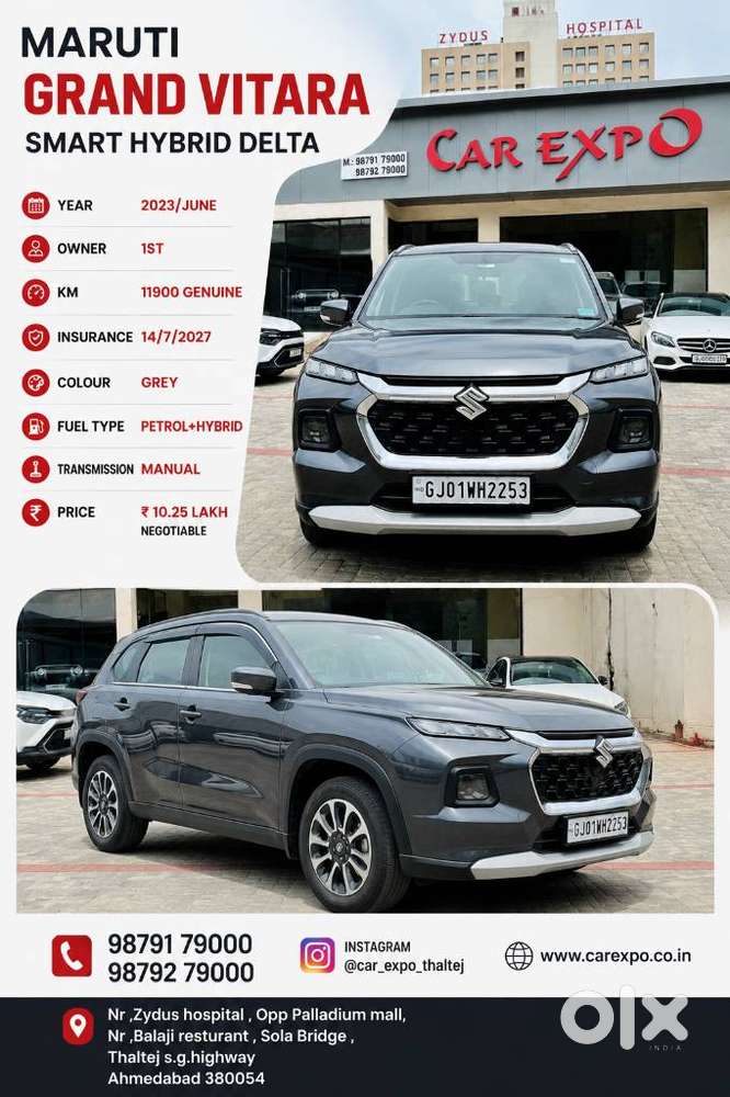 Maruti Suzuki Grand Vitara 1.5 Delta Smart Hybrid, 2023, Petrol