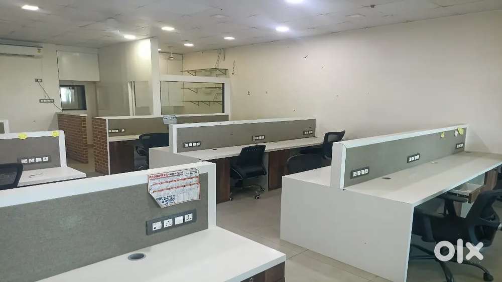 25 plus sitter fully furnished office on rent in mahape