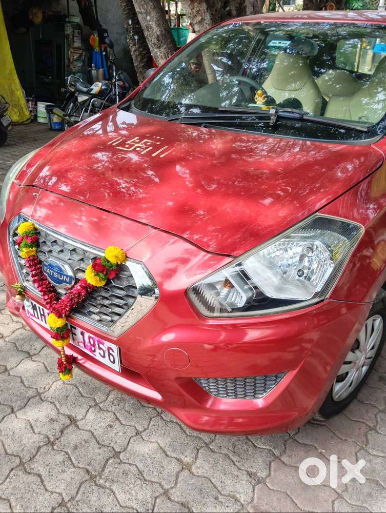 Datsun Go 2015 Rubyred Petrol+cng