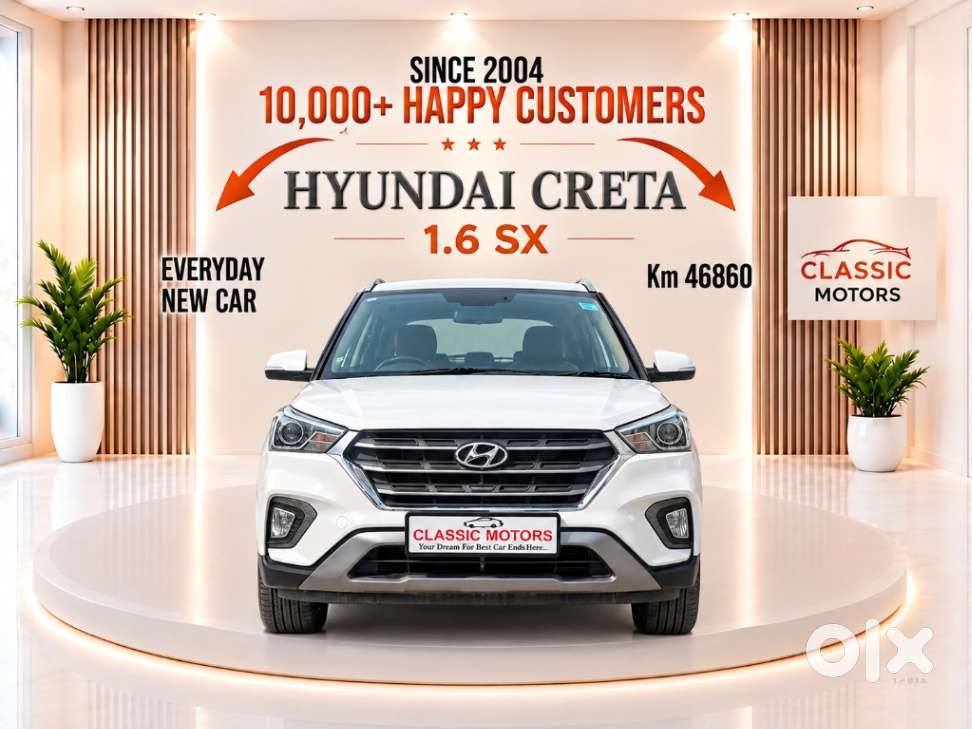 Hyundai Creta 1.6 Sx, 2019, Petrol