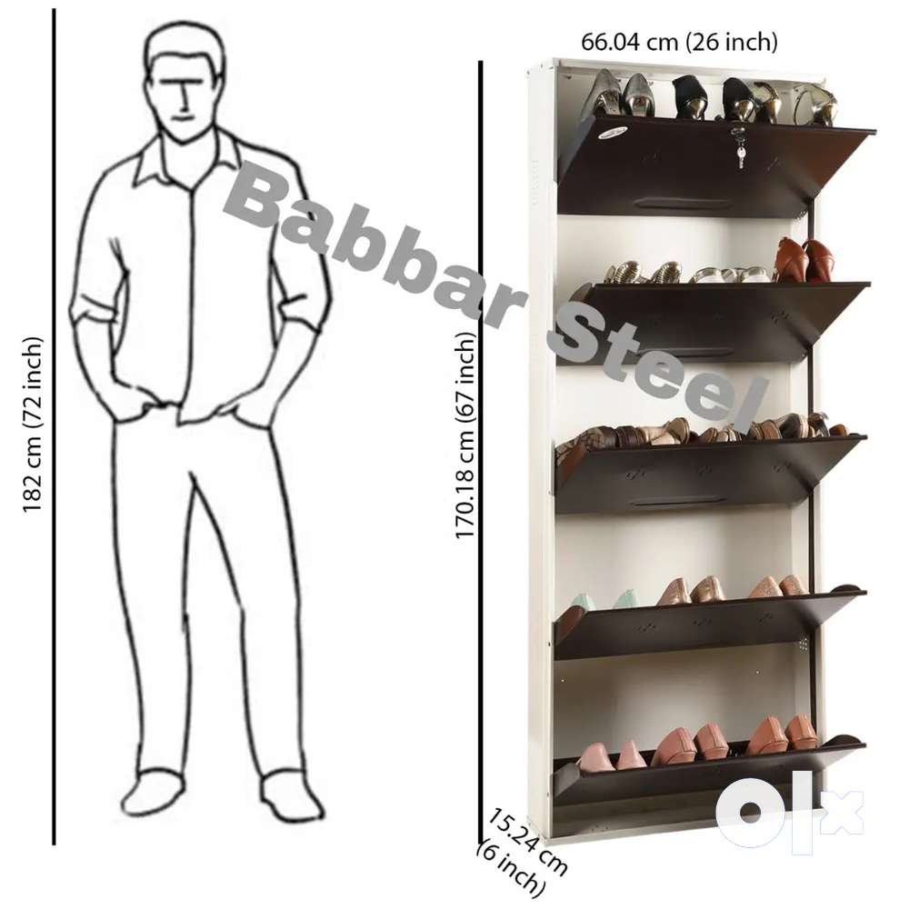 Babbar steel shoe discount rack