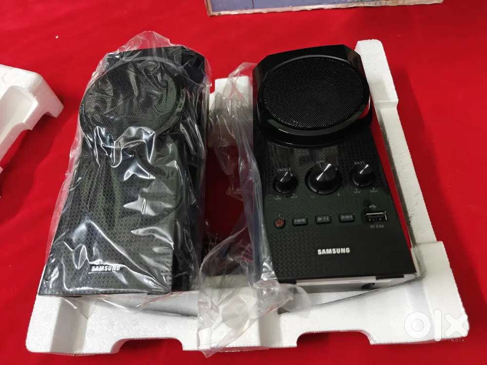 Samsung 2.1 music system sealed pack brand new fix price 2899rs